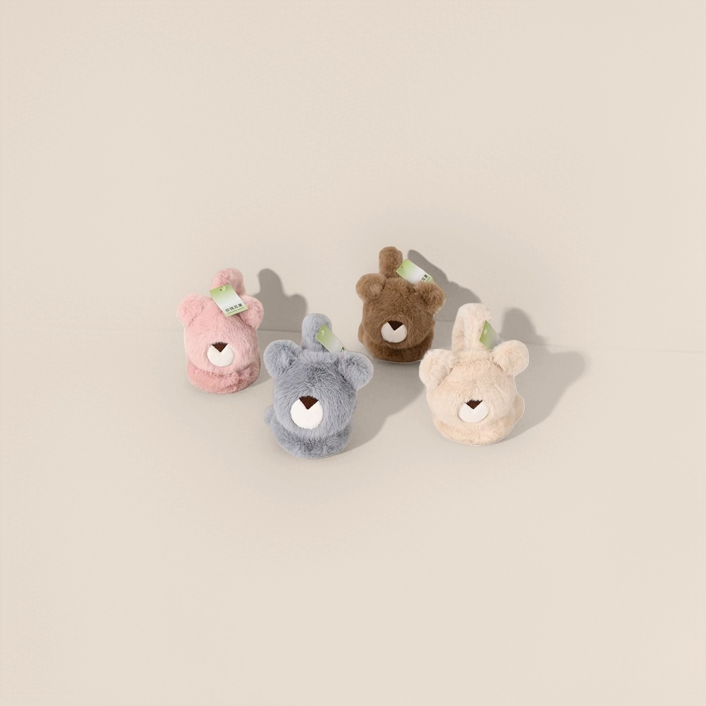Plush toy bear-shaped ear cups are cute and warm. Plush ear warm winter style Application Scenario