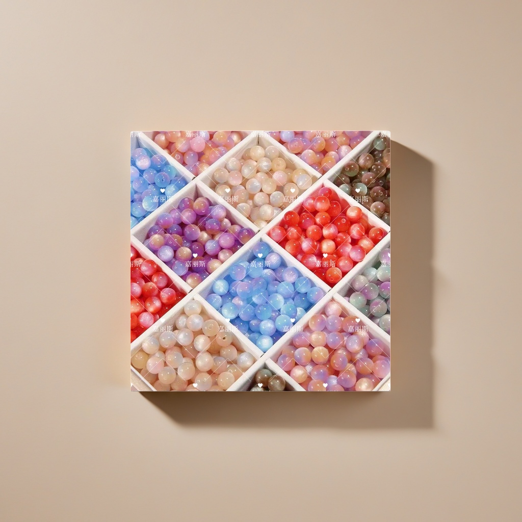Colorful beads are available for DIY decorative beads in a variety of colors