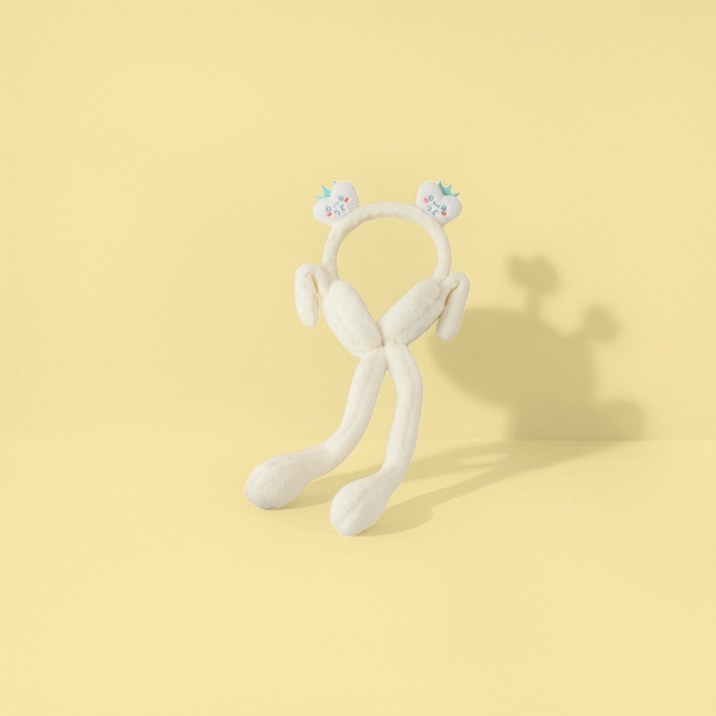The plush ear cups are soft and keep your ears warm in winter details Picture