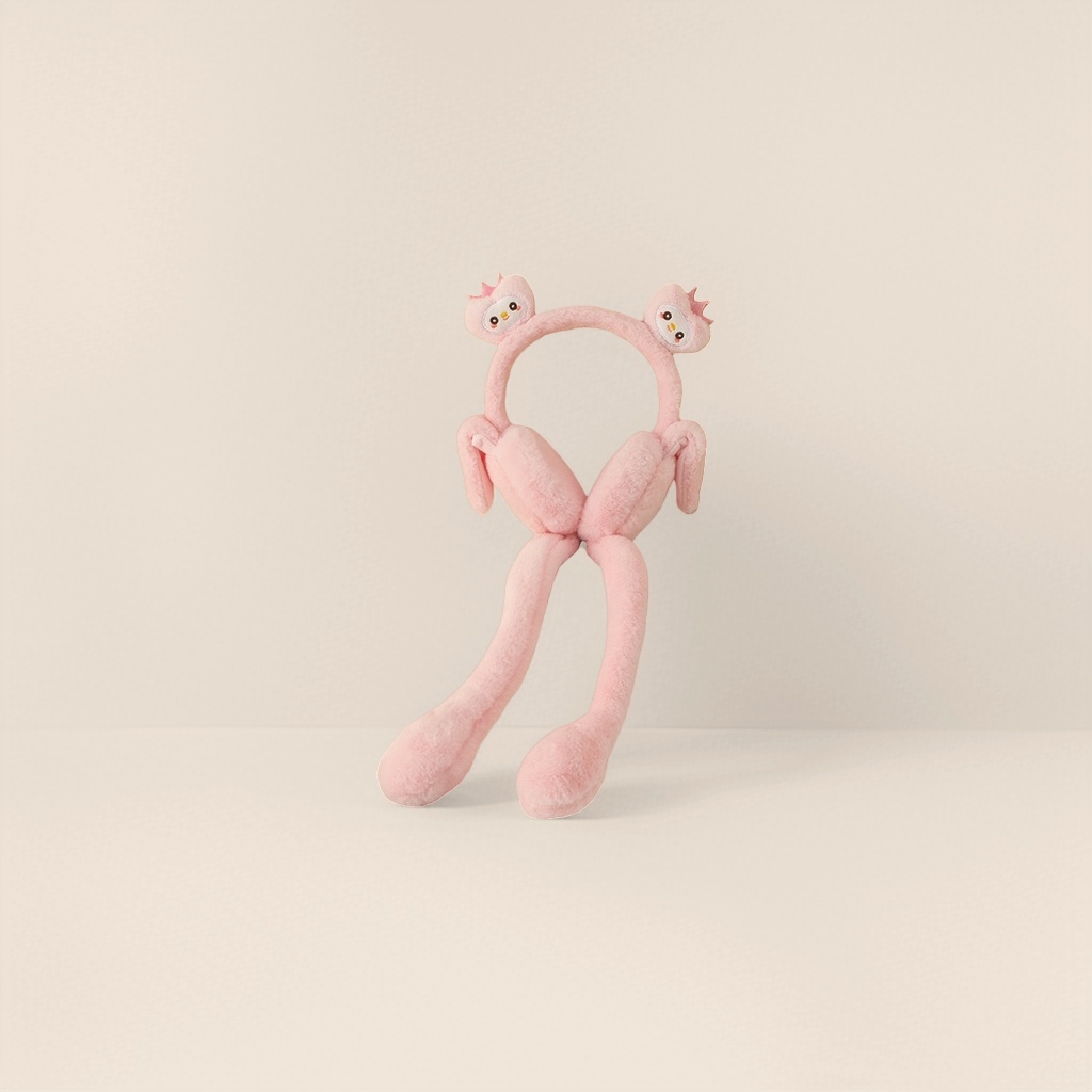 The plush ear cups are soft and keep your ears warm in winter Specification image