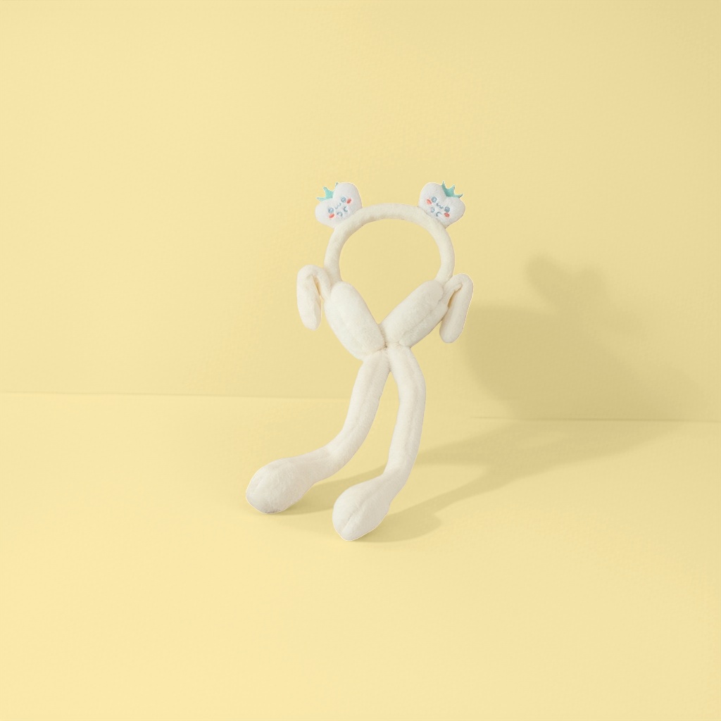 The plush ear cups are soft and keep your ears warm in winter