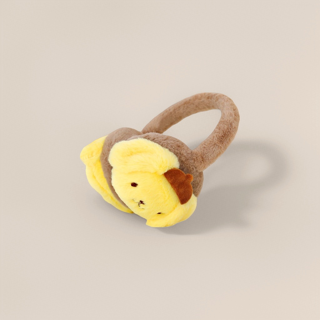 The plush toy ear cups are warm and cute. The plush ear covers can keep you warm in winter Specification image