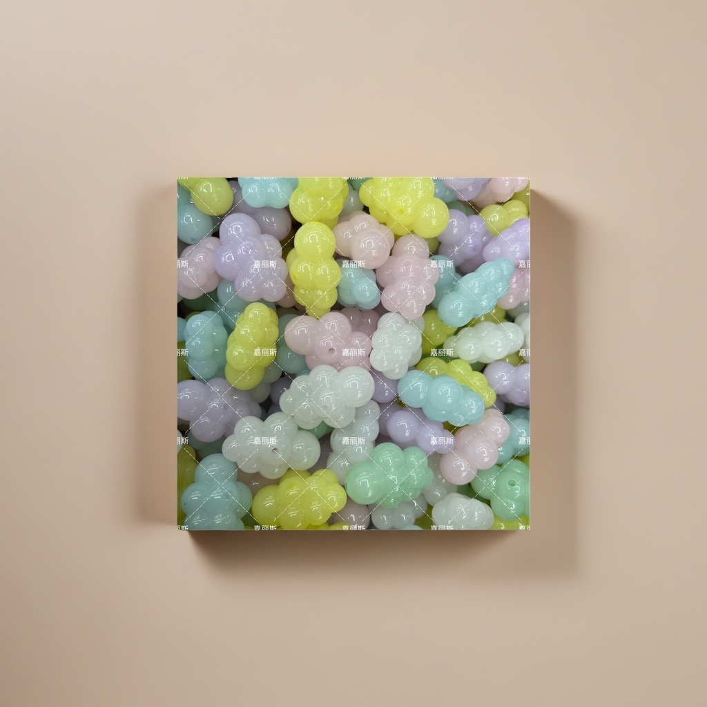 Colored jade gourd bead jewelry accessories and beaded accessories