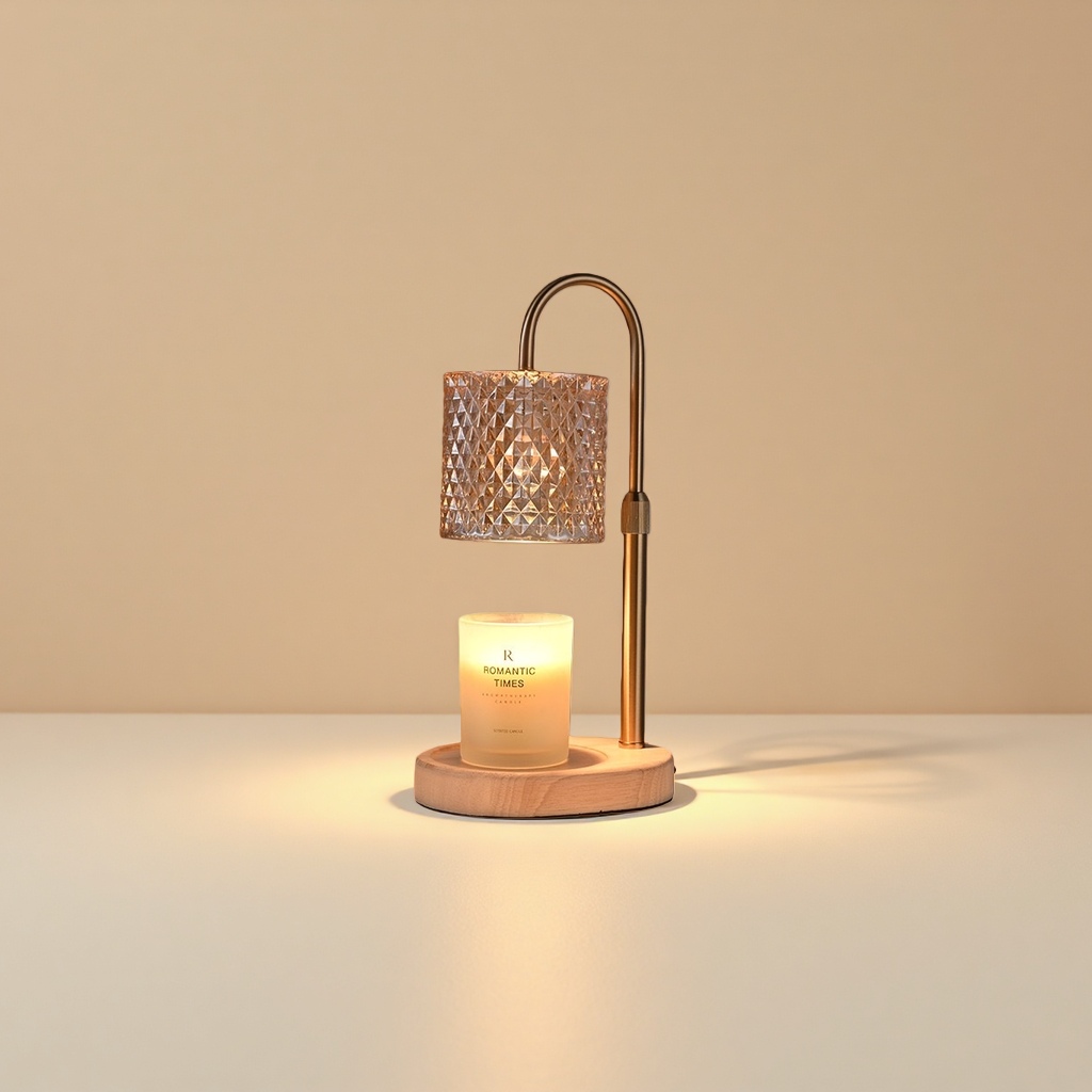 The wax melting lamp is a Nordic minimalist LED eye-protecting desk lamp with dimming function, suitable for bedroom study and office use