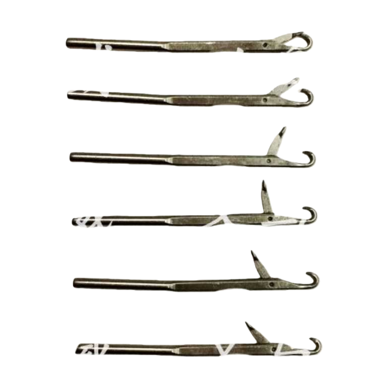 Metal tool forceps with stainless steel pointed tips for precision electronic maintenance Item Picture