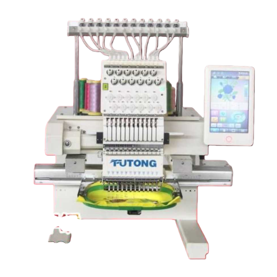 Single-head computerized embroidery machine is a fully automatic embroidery equipment for home and commercial use Item Picture