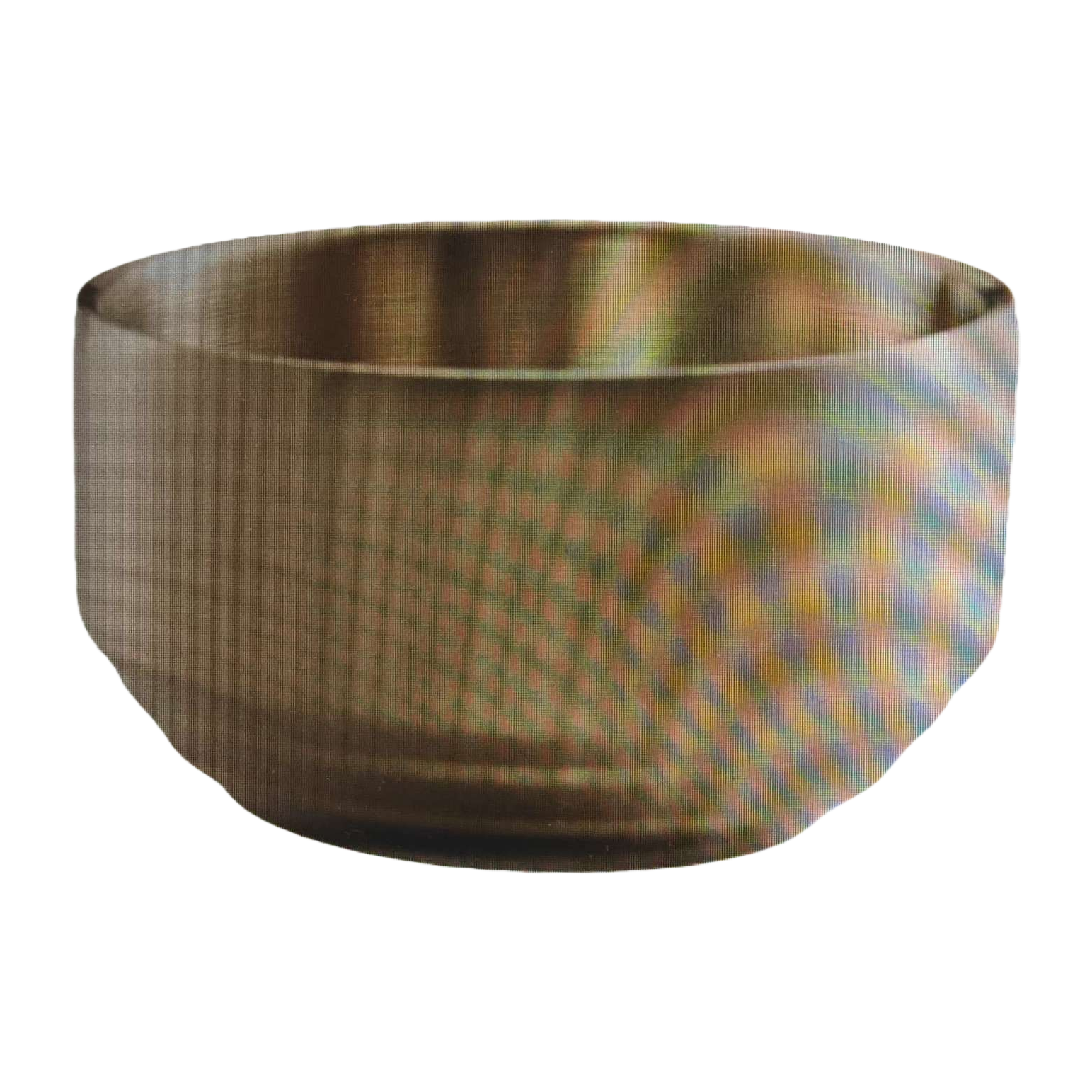 Thickened metal bowl dining table, large household soup and rice dual-purpose bowl, kitchen high-temperature resistant tableware Item Picture