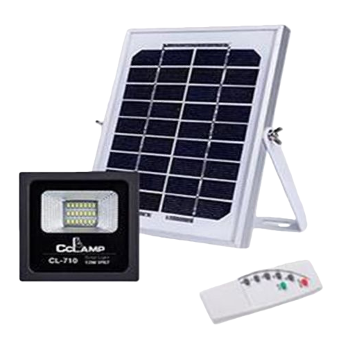The solar lamp set includes solar panels, LED lamps, remote controls, and outdoor courtyard lighting Item Picture