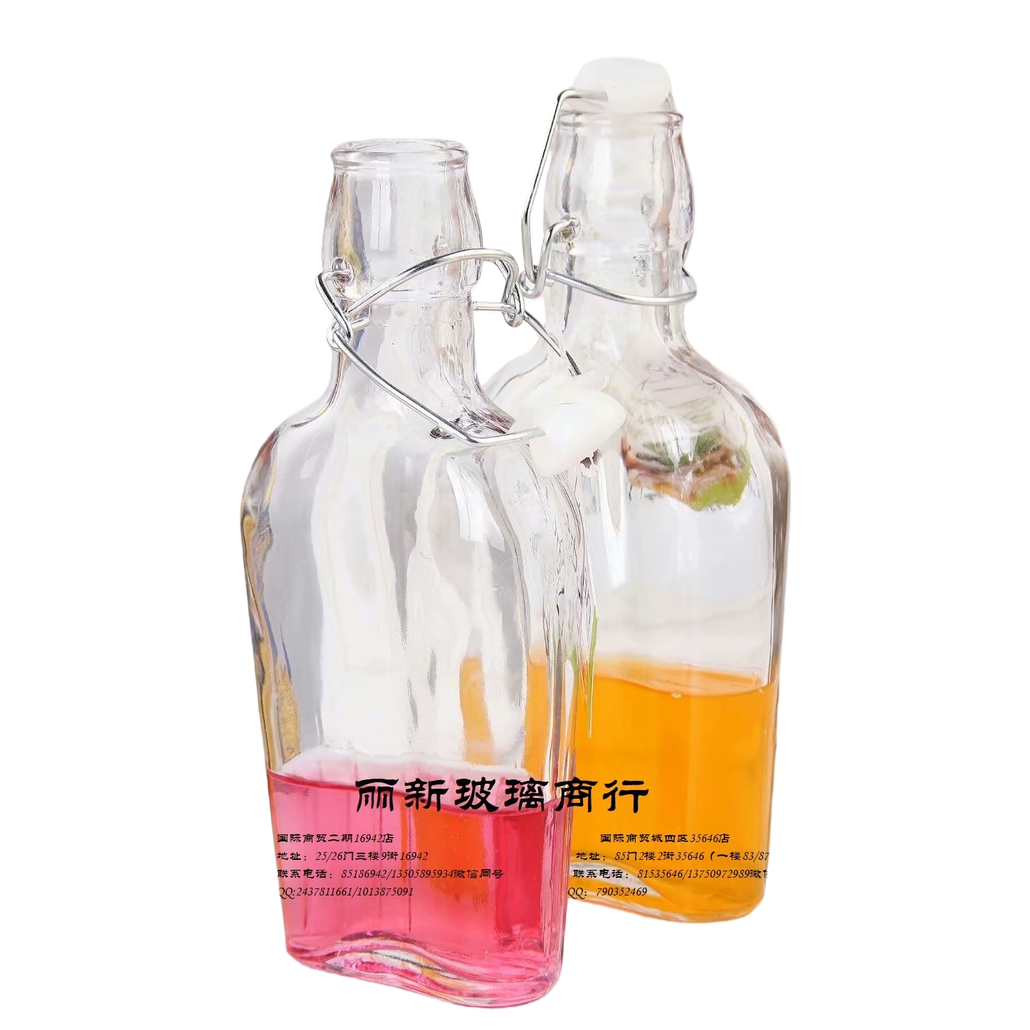 500ml high borosilicate heat-resistant glass bottle, kitchen seasoning jar, household sealed storage container Item Picture