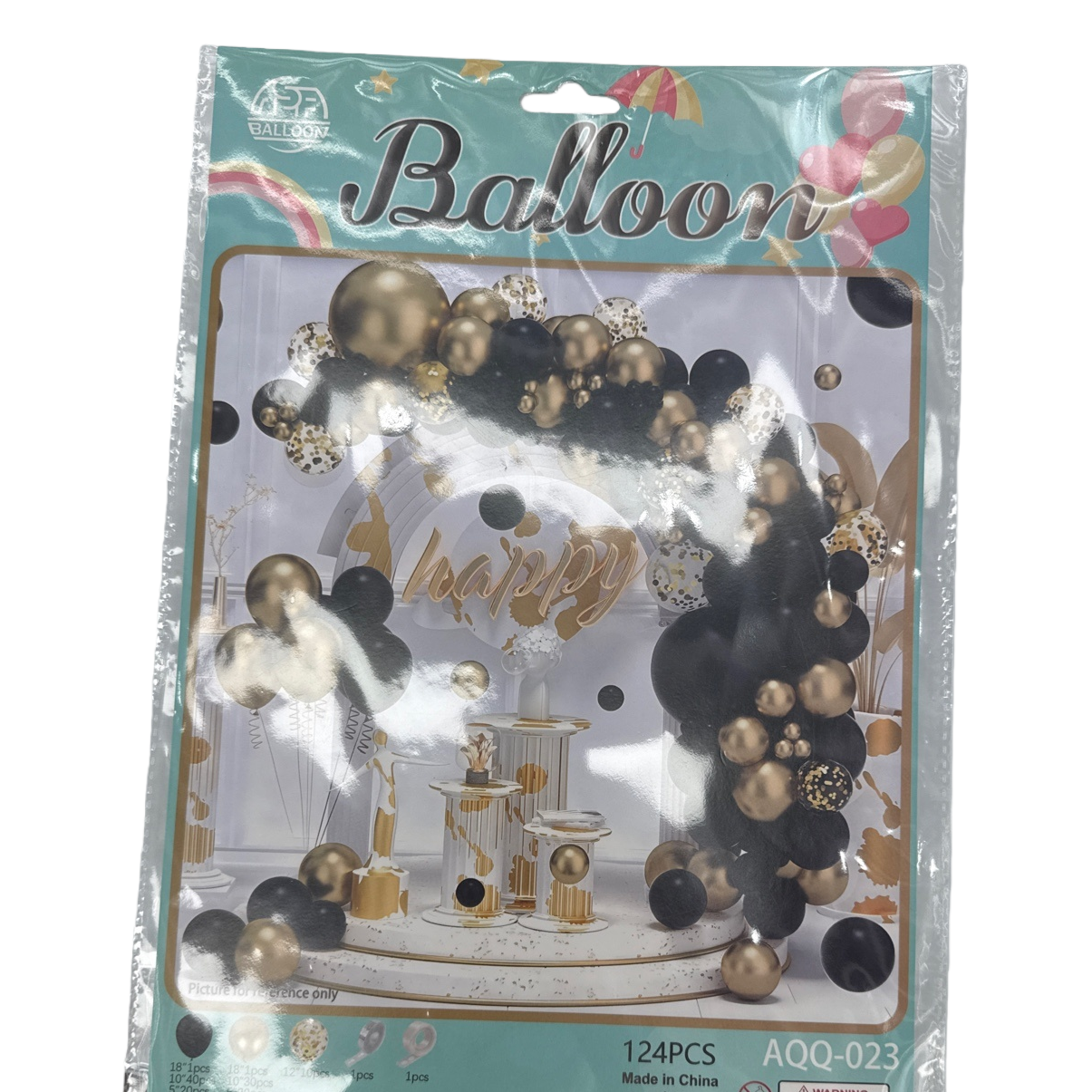 Balloon decoration set, helium balloon party decoration supplies, aluminum film balls, latex balls Item Picture