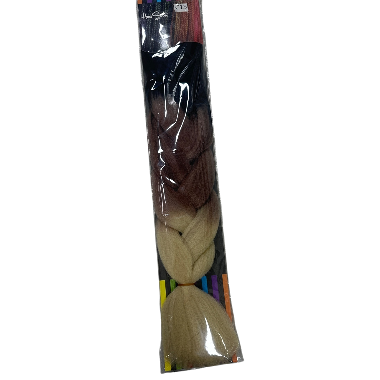 Simulated high-temperature silk braid 30cm natural drape braid accessory Item Picture