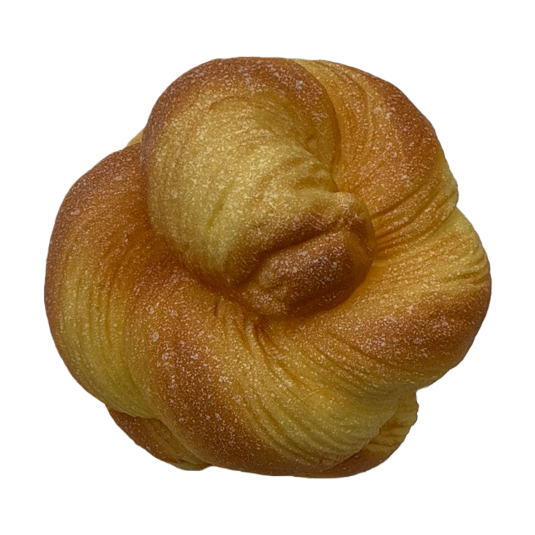 The golden bread base for breakfast baking is soft, sweet and fragrant Item Picture