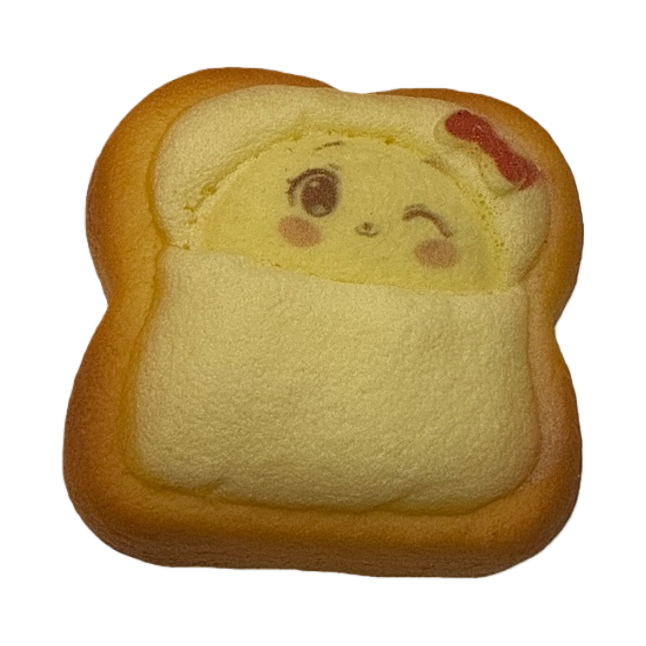 Cartoon-shaped toasted bread, cute breakfast, soft baked snacks Item Picture