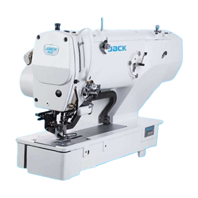 The JK-T1790B household multi-functional electronic sewing machine features automatic threading, reverse sewing and reinforcement of double-needle positions Item Picture