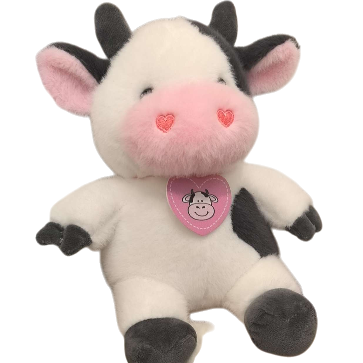 Cute and soft plush cow toys, plush pillows, children's educational and soothing dolls Item Picture
