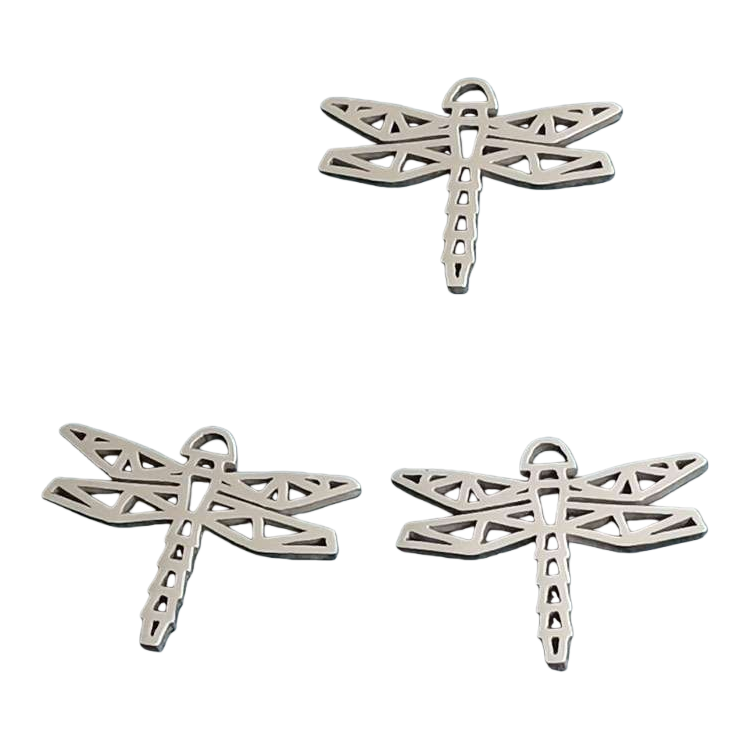 Metal dragonfly decorative items, dragonfly-shaped wall hanging ornaments, creative home decoration Item Picture