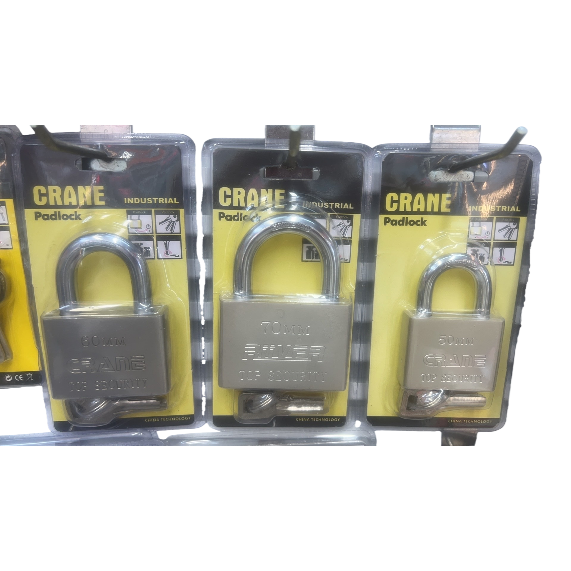 CRANE industrial padlock, high-strength anti-picking padlock, heavy-duty padlock Item Picture