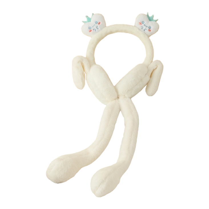 The plush ear cups are soft and keep your ears warm in winter Item Picture