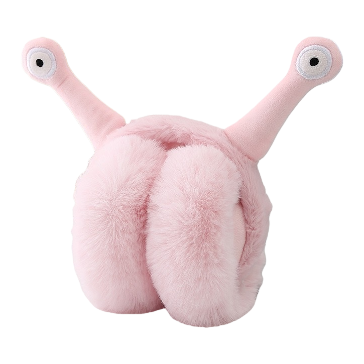 Pink plush ear muffs keep warm and protect against the cold. Cute and fluffy ear warmth for women in autumn and winter Item Picture