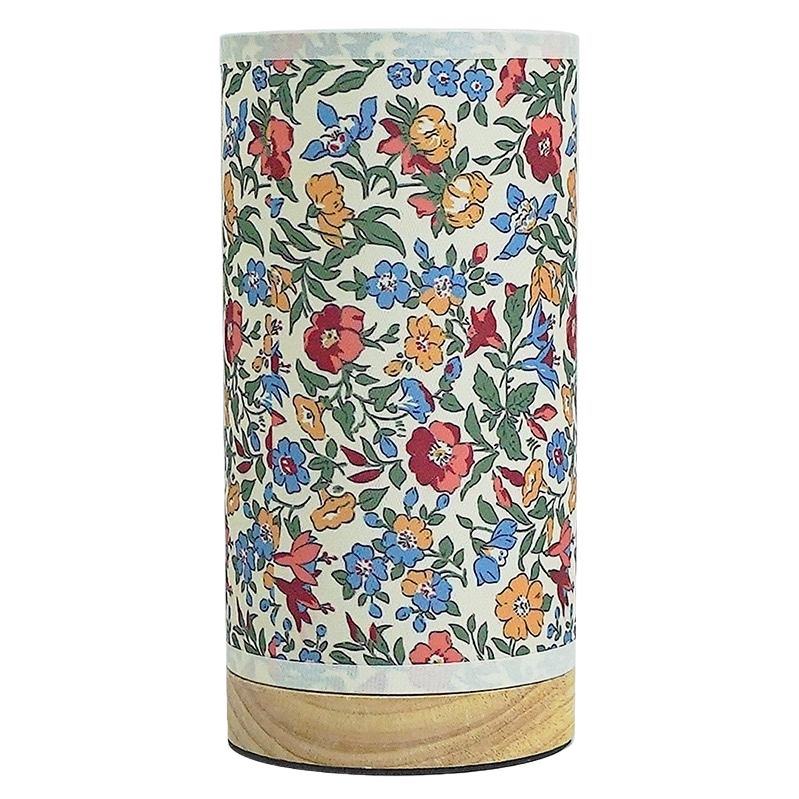 Long-term eye-protecting reading desk lamp, desk lamp, desk lamp, fabric floral print Item Picture