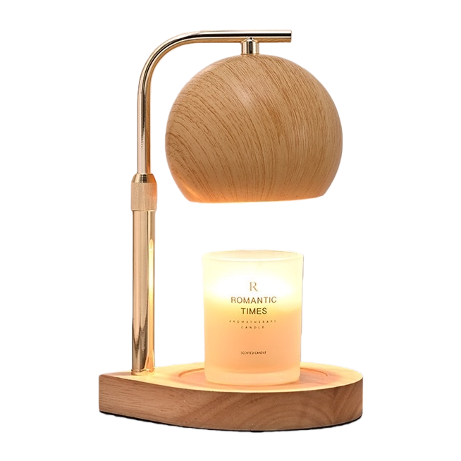 Wooden table lamp, Nordic minimalist bedroom bedside reading eye-protecting floor lamp, Amazon wax melting lamp Item Picture