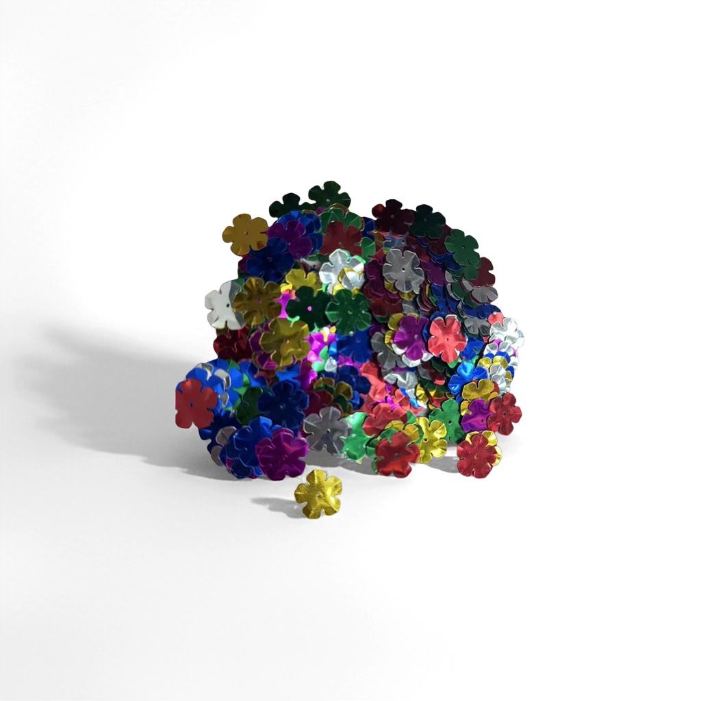 Colorful metal flower decorations, exquisite hollowed-out wall hangings, and retro ornaments for the living room and bedroom