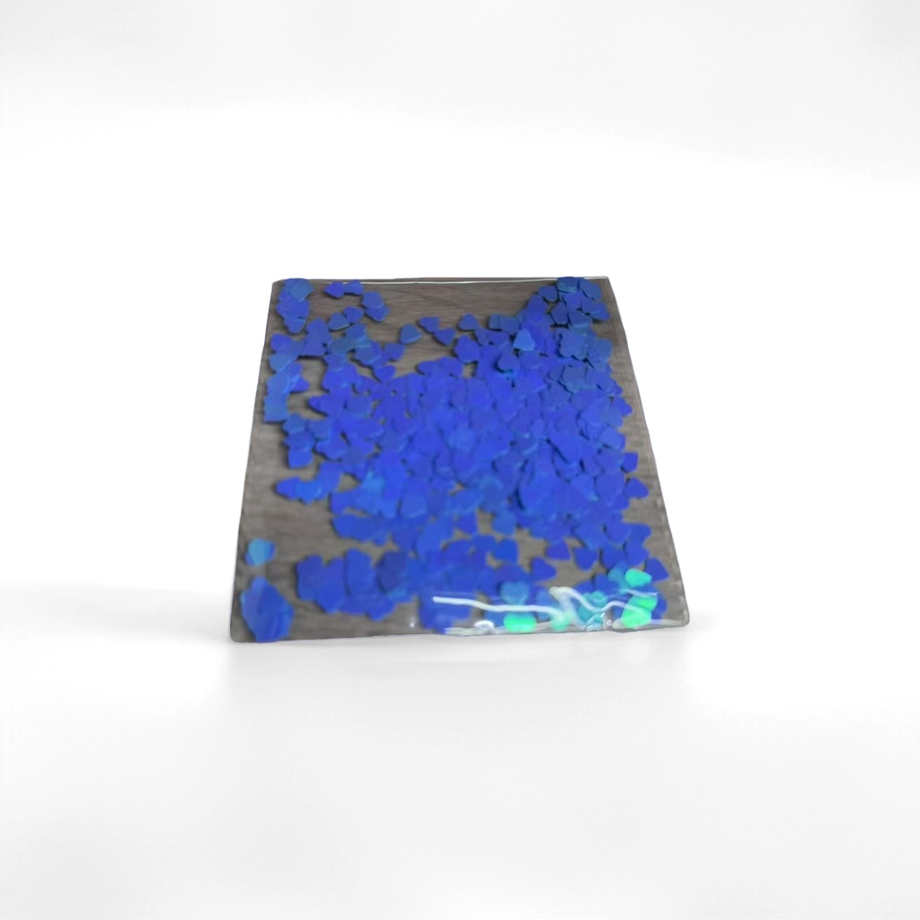 Blue fragment transparent plastic bags for moisture-proof and sealed storage are available in multiple sizes