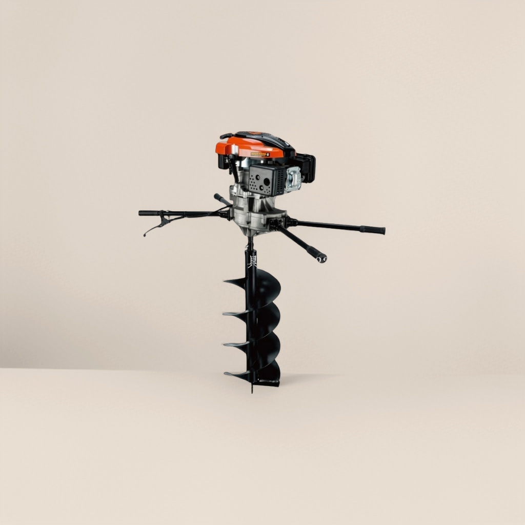 Handheld electric garden tool pit digger, labor-saving and highly efficient for loosening soil and drilling Application Scenario