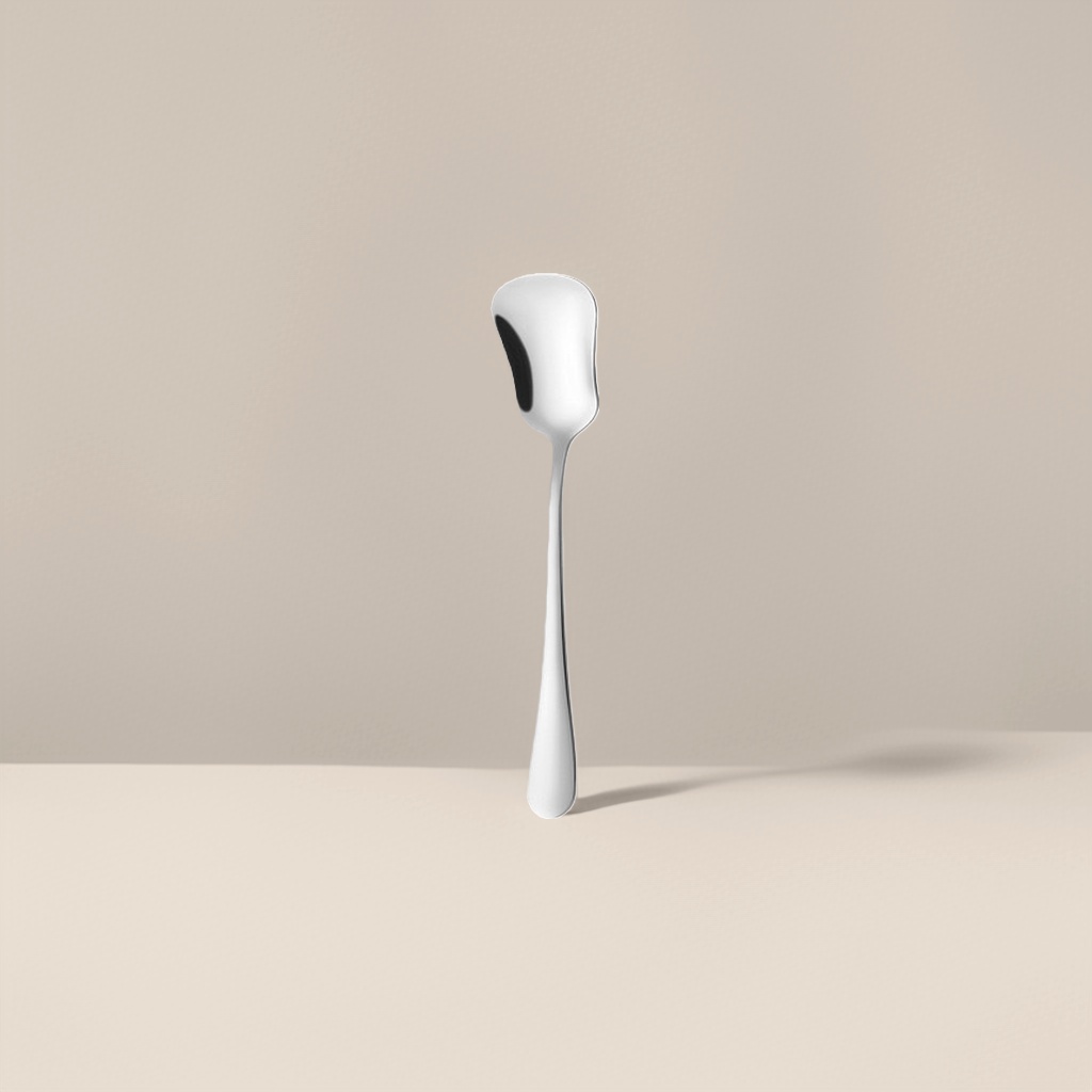 Stainless steel metal spoons, thickened household spoons, single piece