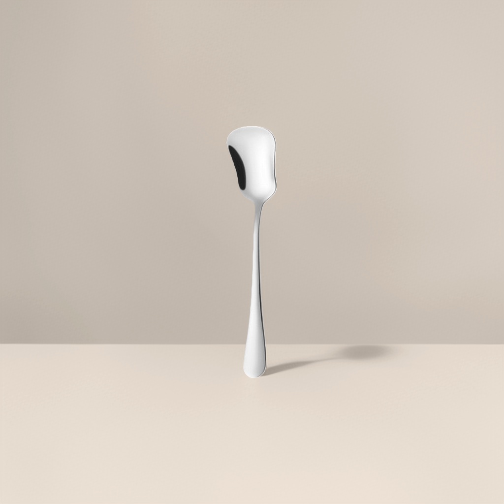 Stainless steel metal spoons, thickened household spoons, single piece details Picture