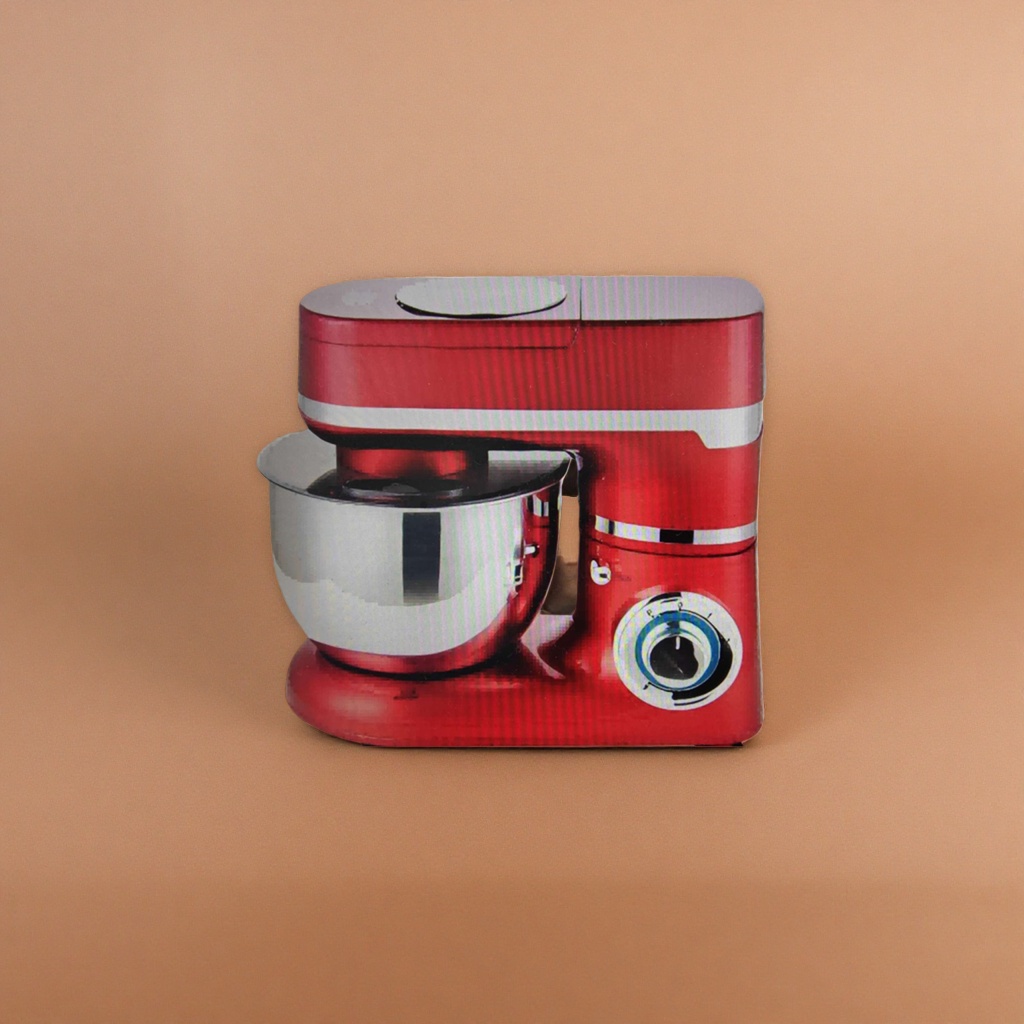 Red blender, household multi-functional meat, vegetable and egg beater, 1.5L silent and portable Specification image