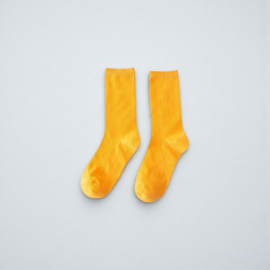 Calcetines deportivos amarillos de mezcla de algodón y amoniaco transpirable secado rápido antideslizante resistente unisex Application Scenario