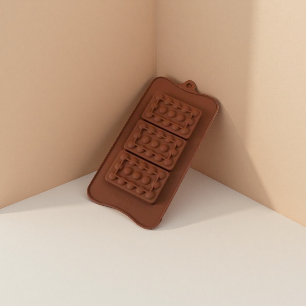 Brown food-grade silicone cake molds are heat-resistant and suitable for steaming, baking and baking Application Scenario