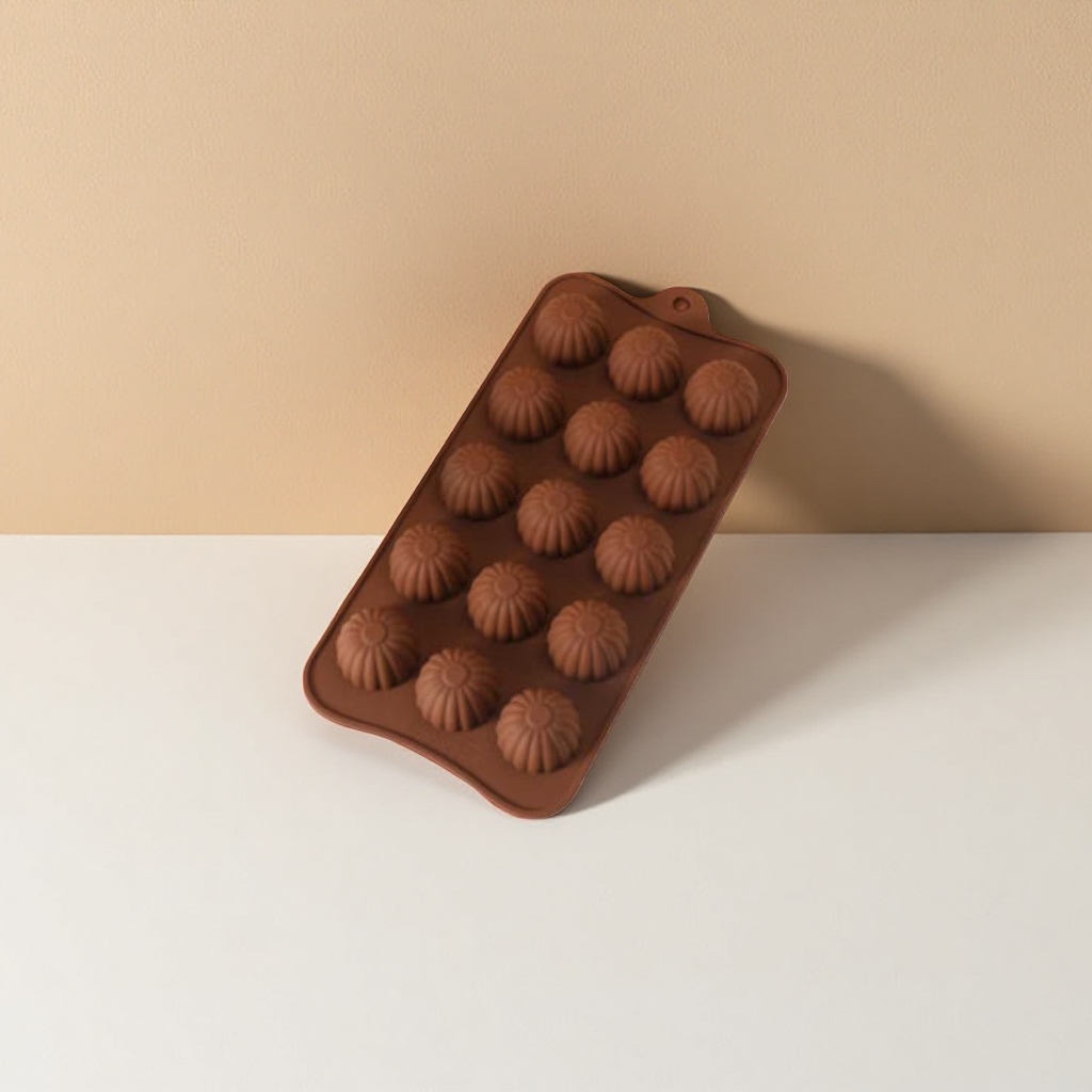 The brown high-temperature resistant food-grade silicone baking mold is flexible and easy to demold Application Scenario