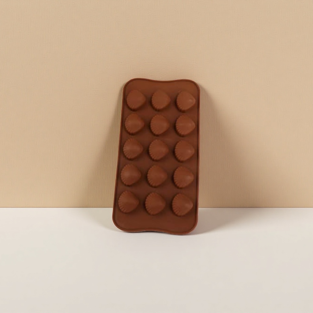 Food-grade silicone chocolate molds for baking desserts, DIY home use, high-temperature resistant and easy to demold details Picture