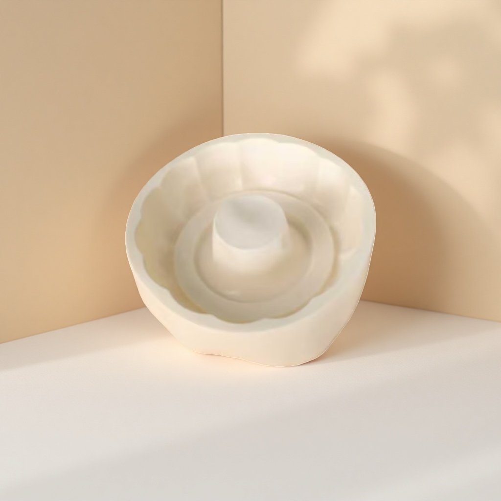 DIY home high-temperature resistant food-grade baked cake with white silicone mold details Picture