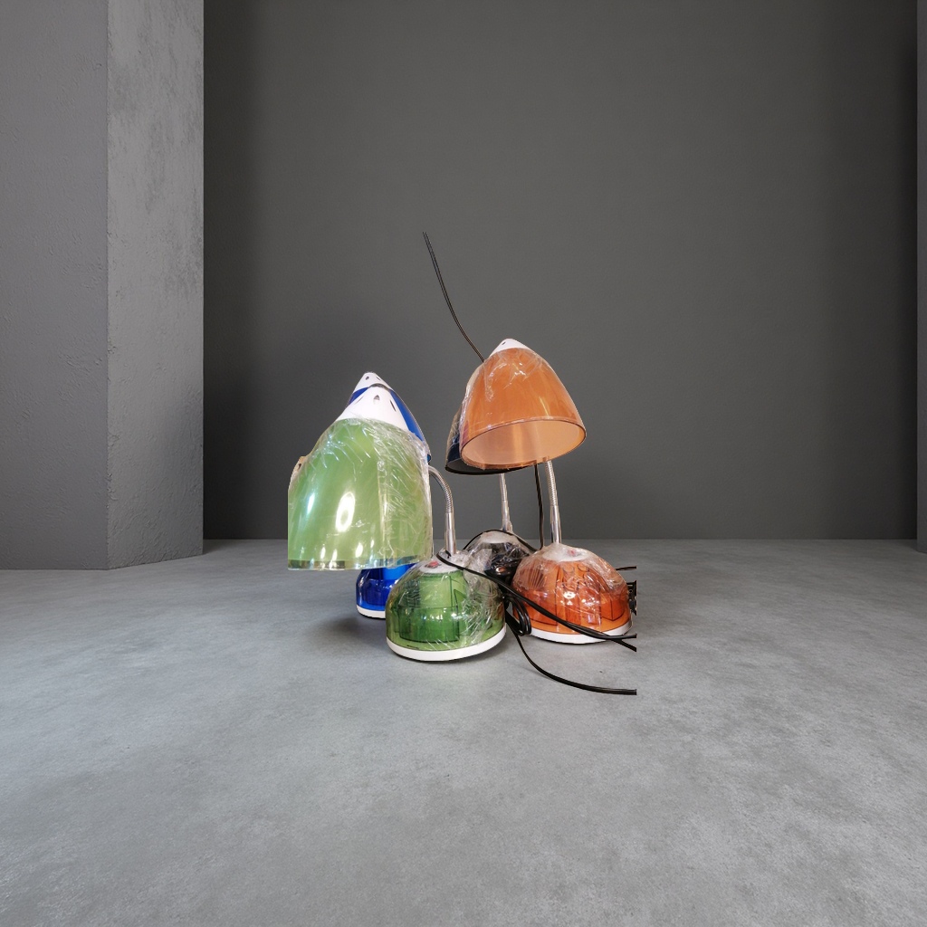 A simple and modern bedside lamp for study in the bedroom with LED eye-protecting dimmable color table lamp