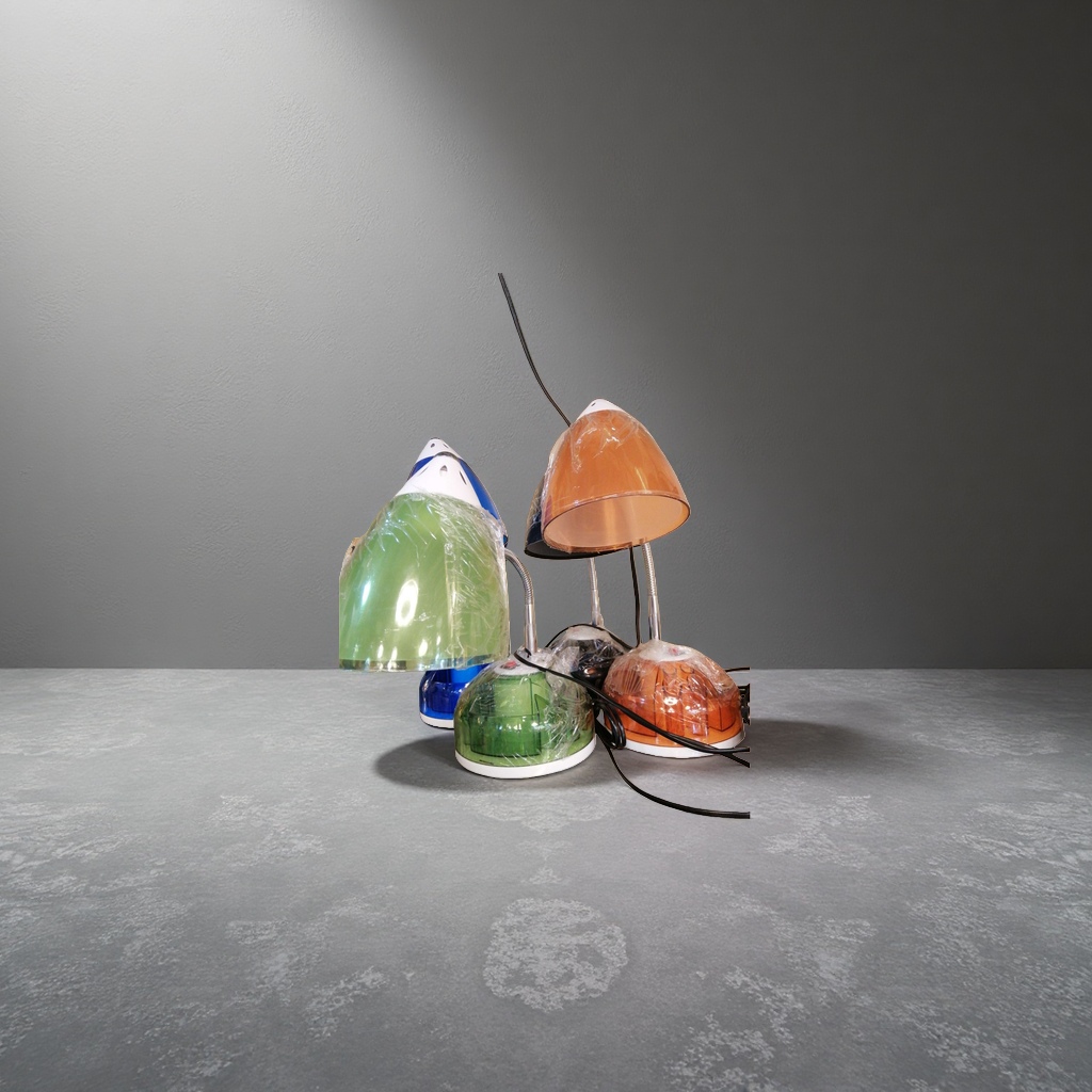 A simple and modern bedside lamp for study in the bedroom with LED eye-protecting dimmable color table lamp details Picture
