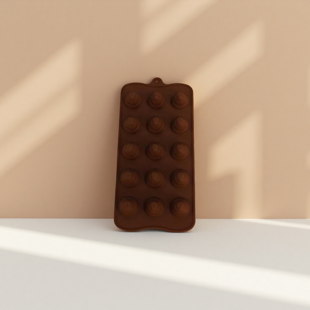 Brown food-grade silicone mold baking cake demolding wonder, heat-resistant and capable of steaming