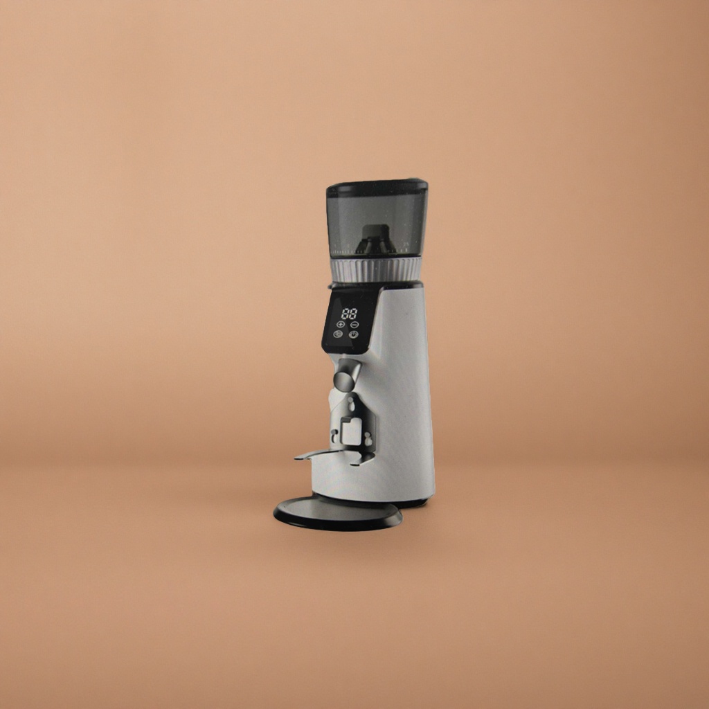 The household coffee grinder can be operated by hand or electric, with adjustable coarseness and a silent design Specification image