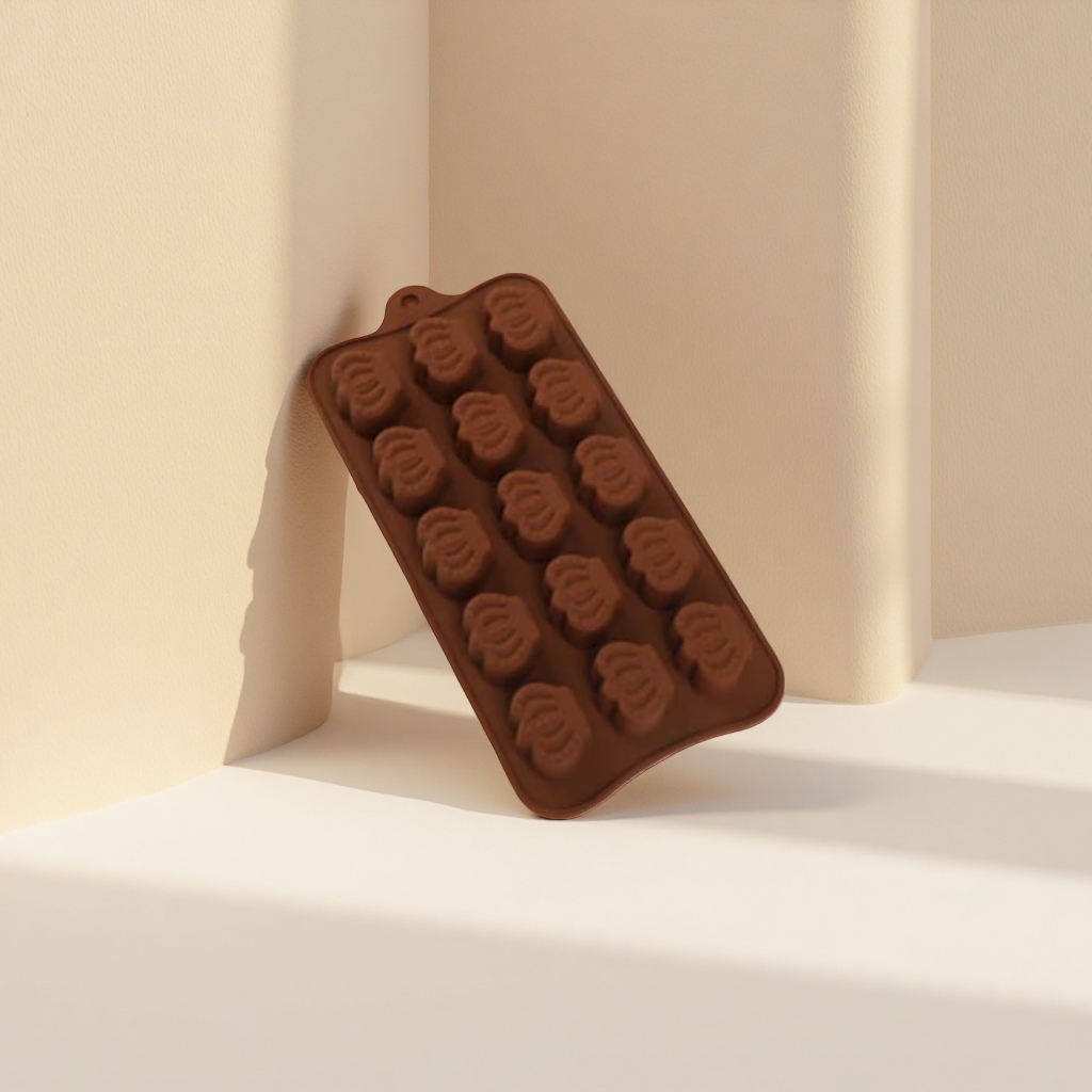 Food-grade silicone chocolate molds for baking, foldable and easy to demold, for home DIY details Picture