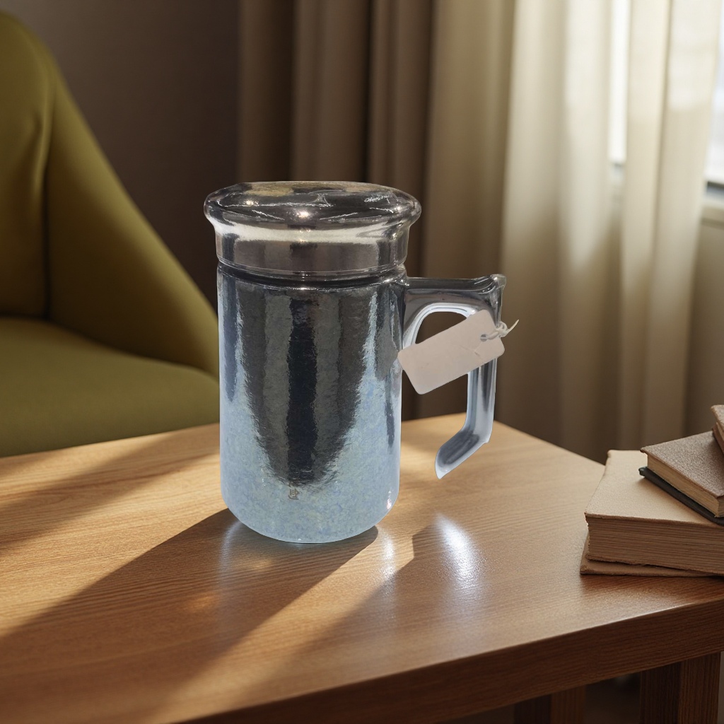 Textura metálica alto nivel de apariencia taza creativa taza de agua de oficina para el hogar simple moda Specification image