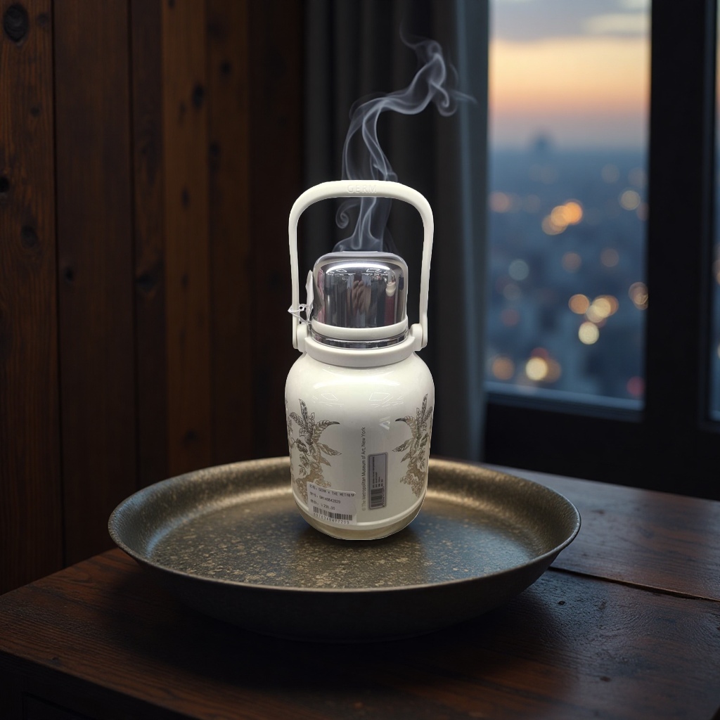 保温杯/高端保温杯钛钢/冰霸杯/高颜值保温杯/钛杯产品图