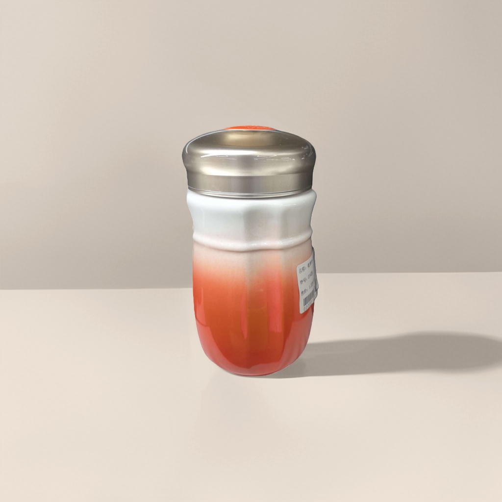 Gradient color ceramic cup, high appearance level creative water cup, home and office tea cup 350ml details Picture