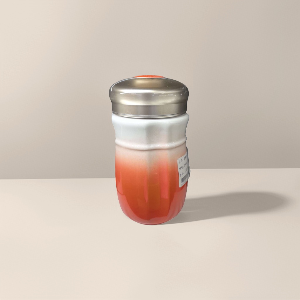 Gradient color ceramic cup, high appearance level creative water cup, home and office tea cup 350ml Specification image