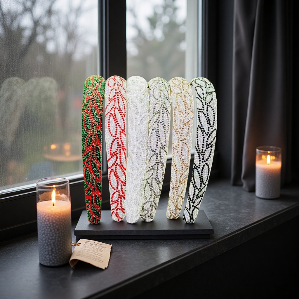 The decorative hair band is fashionable, simple and versatile. It is available in multiple colors details Picture