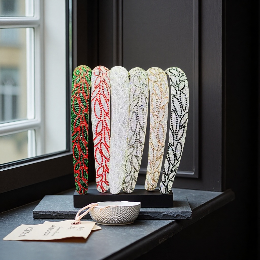 The decorative hair band is fashionable, simple and versatile. It is available in multiple colors Specification image