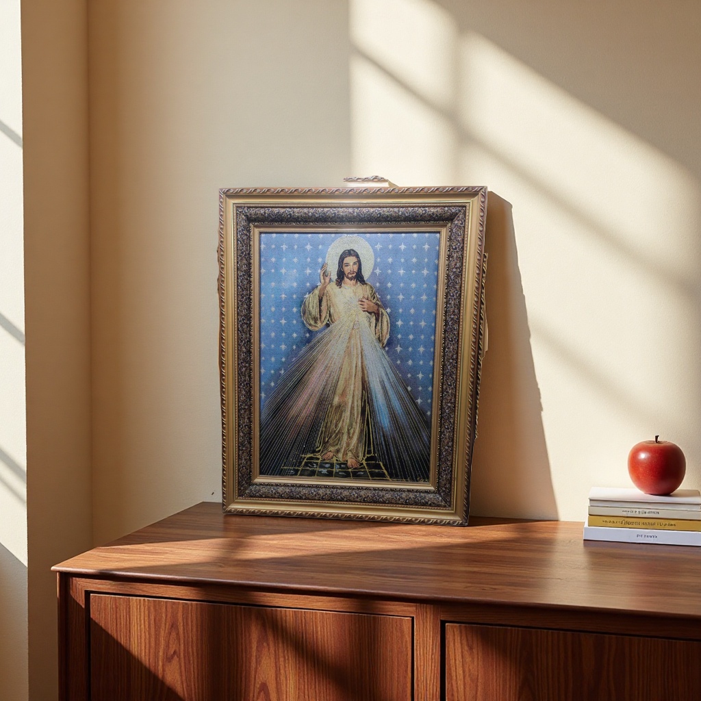 Religious paintings, decorative paintings of Jesus Christ, oil paintings, reproductions, living room and bedroom wall hangings Specification image