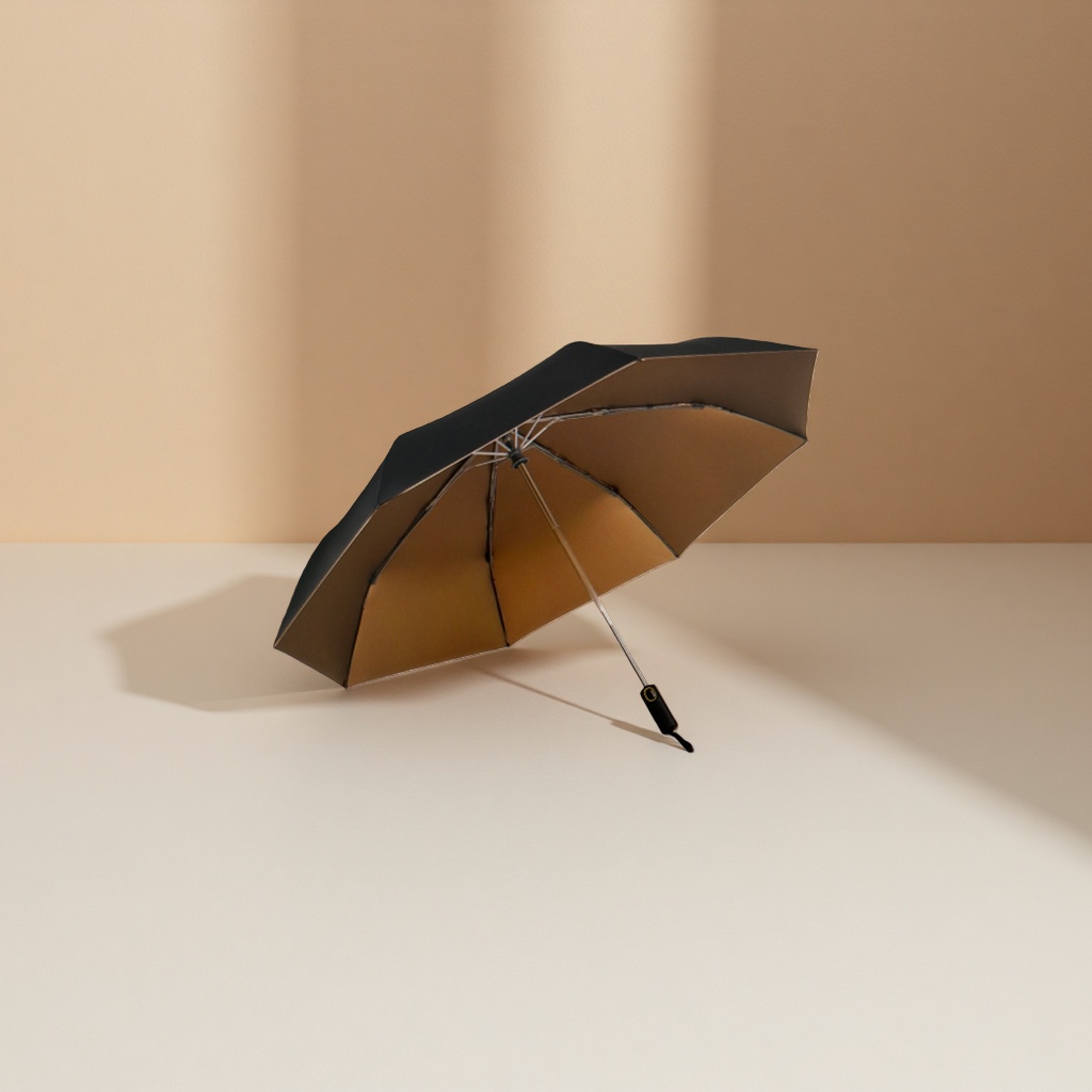 The Jiejie explosion-proof, fully automatic umbrella is portable and suitable for both weather and sun protection details Picture