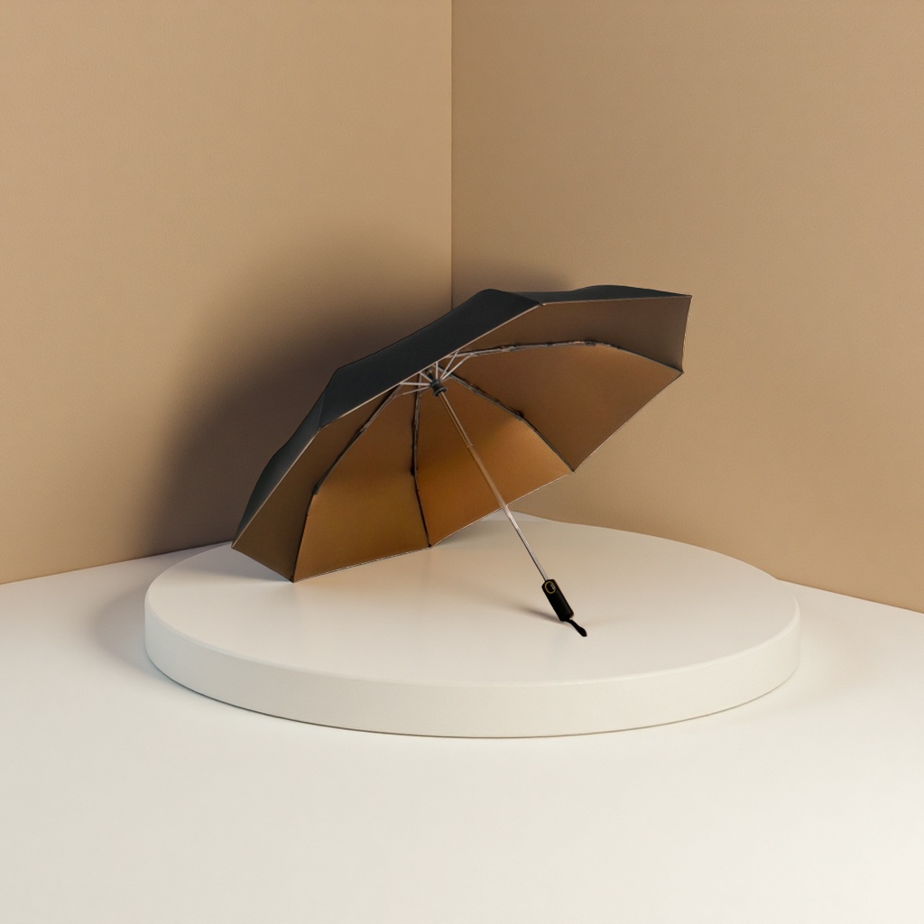 The Jiejie explosion-proof, fully automatic umbrella is portable and suitable for both weather and sun protection